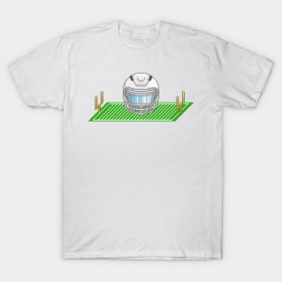 Helmet 2 and Field White T-Shirt